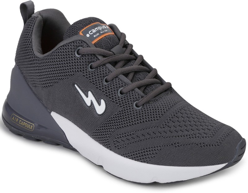Campus NORTH Running Shoes For Men(Grey)