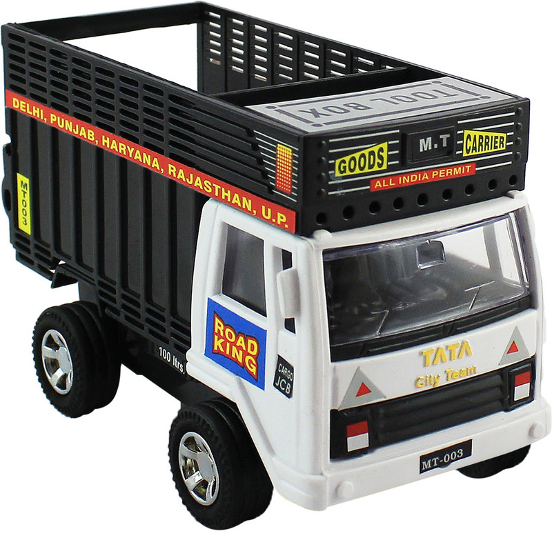 Shinsei Pull Back Carrier Dumper | Opening Doors | Scaled Models || Cars(White, Pack of: 1)