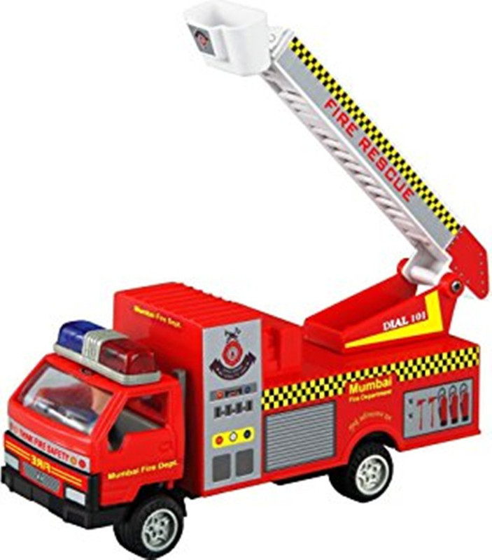 Shinsei Fire Brigade | No Battery No Remote | Miniature Scaled Models(Red, Pack of: 1)