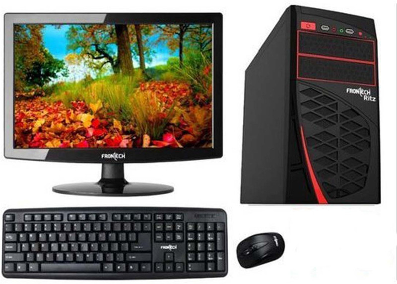 Frontech g31 Pentium Dual Core (4 GB DDR2/500 GB/Windows 7 Ultimate/4 GB/15.4 Inch Screen/ritze1pc)(Red, Black)