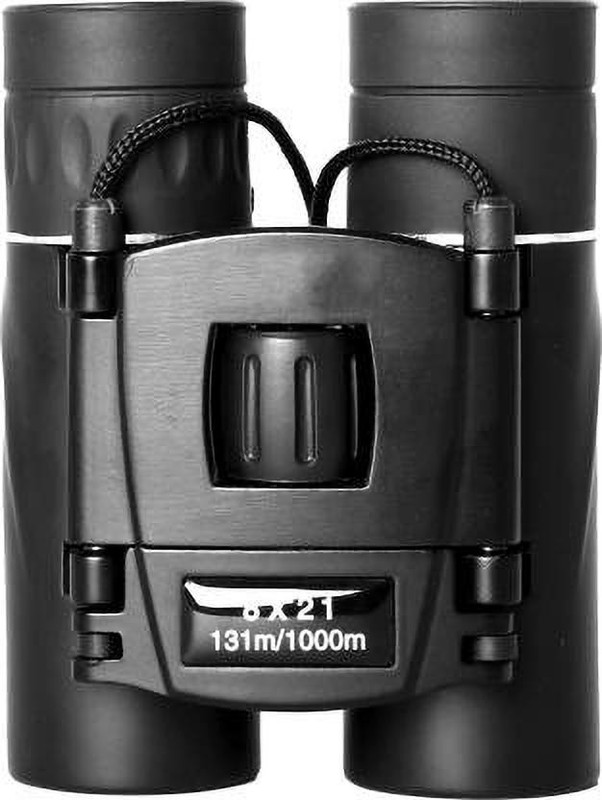 MOHAK Small Binoculars Compact Lightweight For Concert Theater Opera Mini Pocket Folding Binoculars Binoculars(130 mm , Black)