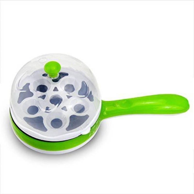 V P ENTERPRISES 2 In 1 Electric Egg Frying Pan With Egg Boiler CP-4777 Egg Cooker(Multicolor, 7 Eggs)