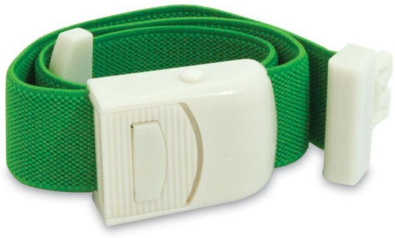 NISCOMED Elastic Arm Tourniquet band with Plastic Buckle (Reusable). Fitness Band(Multicolor, Pack of 2)