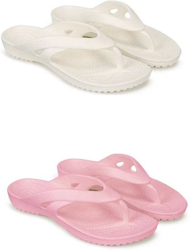 Beonza Combo Pack Of 2 Pairs Of Women Slippers Slippers