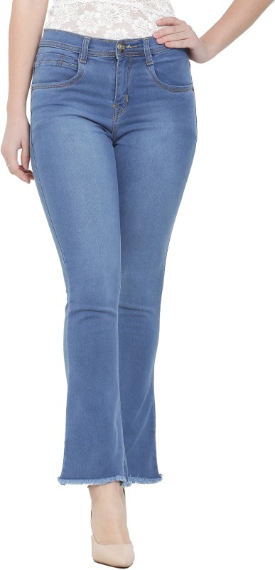Nifty Boot-Leg Women's Blue Jeans