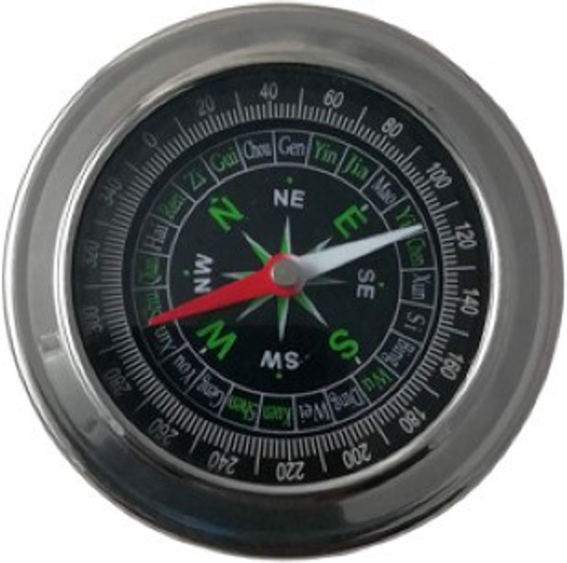 Hemi Direction Compass Steel Compass(Black)
