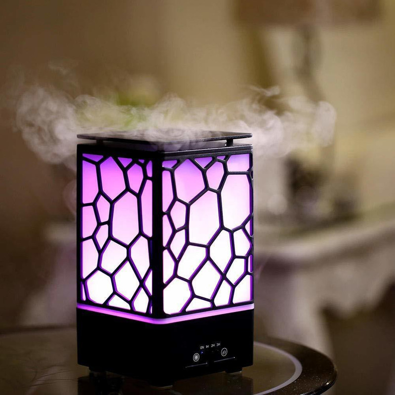 ShoppoWorld Room Essential Oil Diffuser Water Cube Humidifier Humidifier