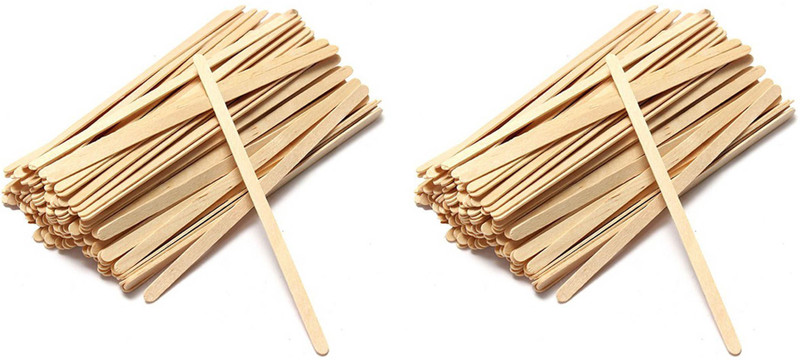 ShikharRetails Wooden 10.8 cm Stirrer(Beige Pack of 500)