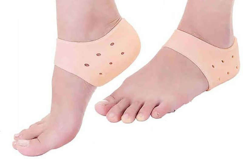 NAKLANG FASHION crack heel cover Heel Support(Orange)