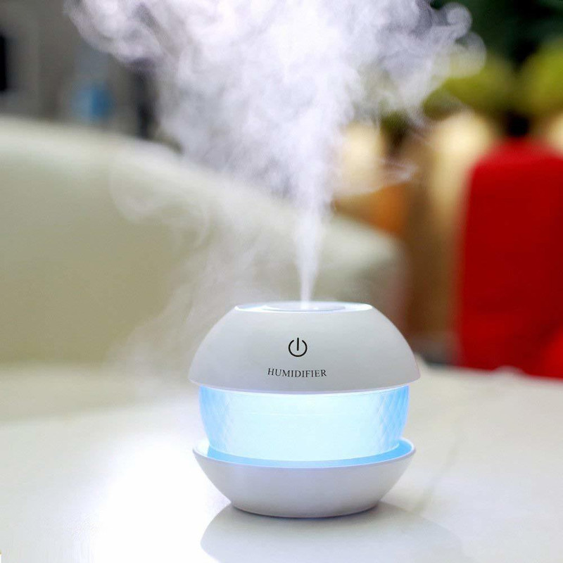 Dankhra Magic Diamond Cool Mist Humidifiers Aroma Air Humidifier Portable Room Air Purifier(white)