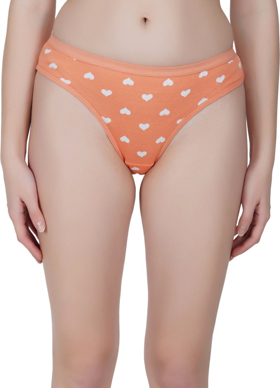 DECOT PARADISE Women Hipster Orange Panty(Pack of 1)
