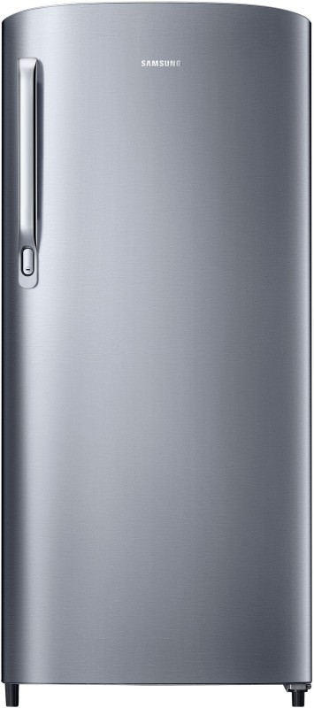 Samsung 192 L Direct Cool Single Door 2 Star (2020) Refrigerator(Elective Silver, RR19T241BSE/NL)