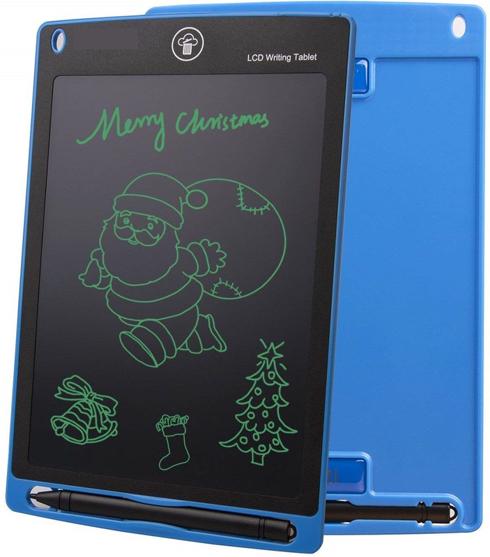 OAHU 8.5 inch LCD Digital Writing Tablet/E-Writer Pad/Portable Ruff E-pad with Pen for Office and Kids for Paperless Electronic Writing and Drawing (Black)(Red, Black, White, Green)