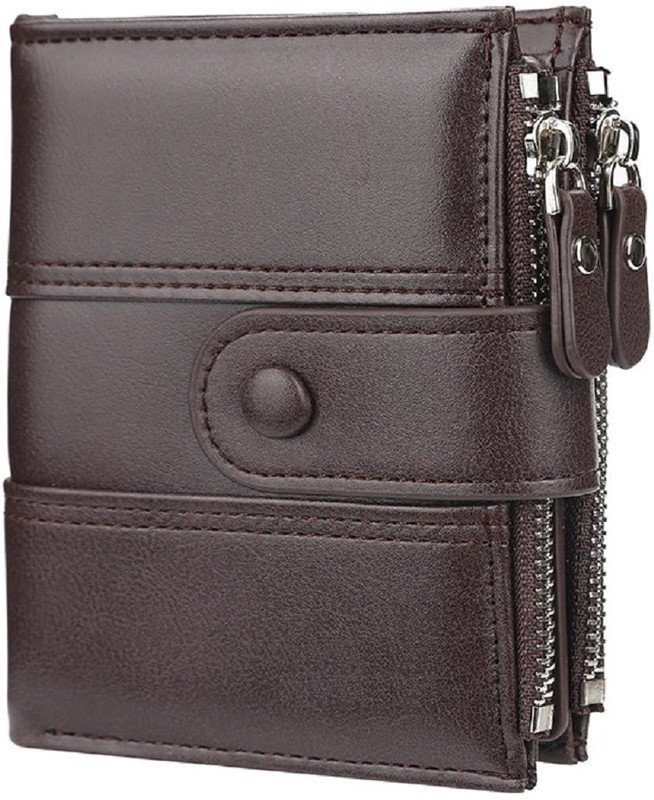 SPL Men Brown Artificial Leather Wallet(13 Card Slots) SPL Men Brown Artificial Leather Wallet(13 Card Slots)