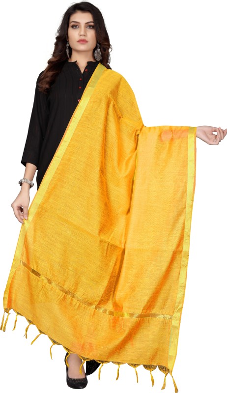 A To Z Cart Cotton Silk Embellished Women Dupatta