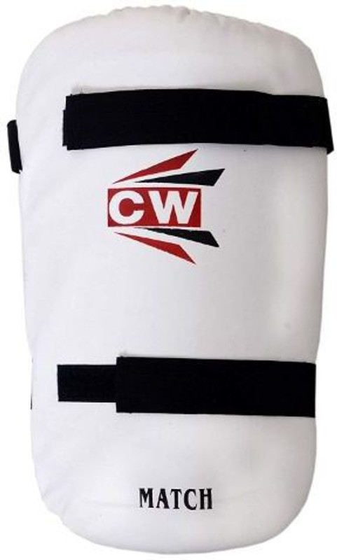 CW Crown Thigh Pad Cricket Thigh Guard(White)