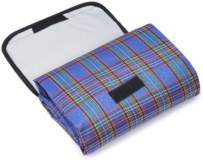 CLOUDTAILDREAM oldable Portable Outdoor Picnic Mat Rug for Camping, Hiking, Beaches etc. Multicolor 9 mm Camping Mat