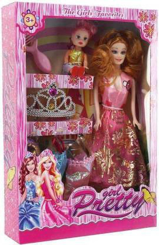 VD TOY'S Fashion Doll With Crown (Multicolor)(Multicolor)