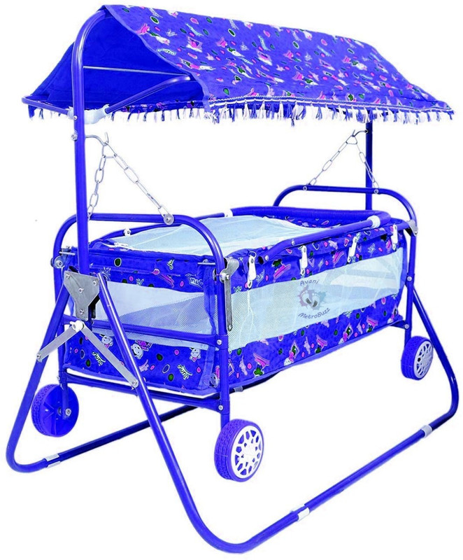STEELOART Baby cardle & stroller with Blue Color(Blue)