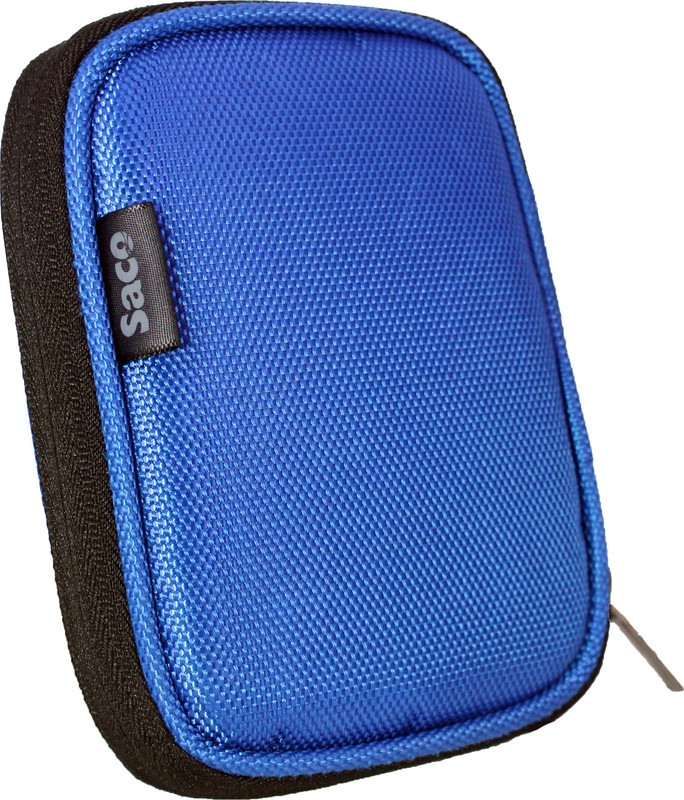 Saco External Hard disk Bag pouch 2.5 inch 2.5 inch Shock Resistant Water Proof Compatible enclosure for Toshiba, Western Digital, Seagate, Dell, Samsung, Sony, Hp, Hitachi, WD, Transcend(For All 2.5 Inch External Hard drives, Red)