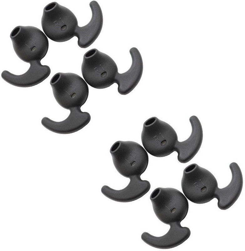 Hoppokart V06-HC-SET-6 In The Ear Headphone Cushion(Pack of 12, Black)