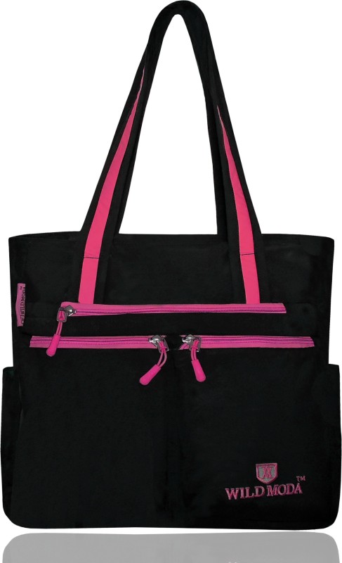 Wildmoda Women Black, Pink Shoulder Bag