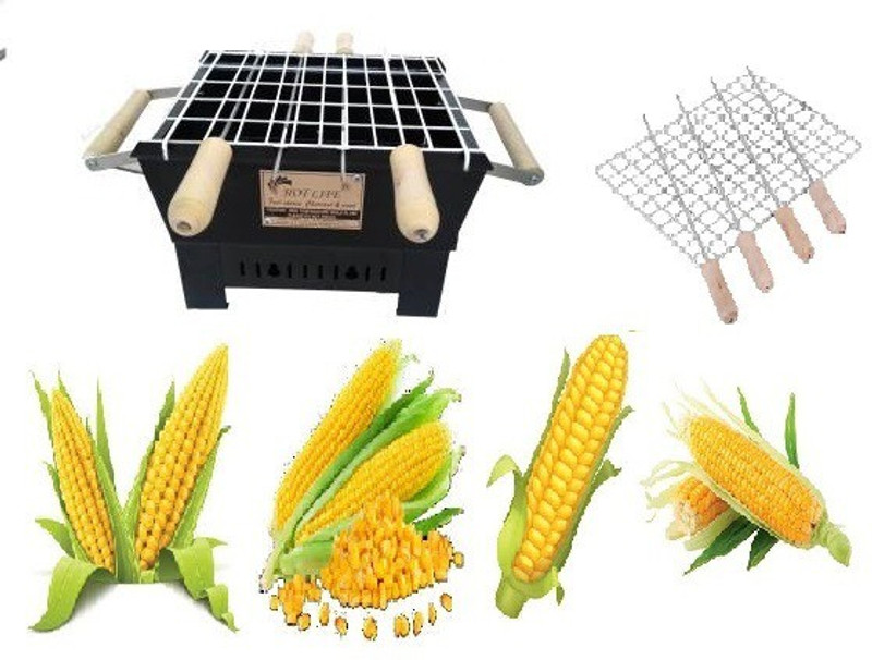 HOT LIFE BigStandyCombocharcoalbbqgrill Charcoal Grill