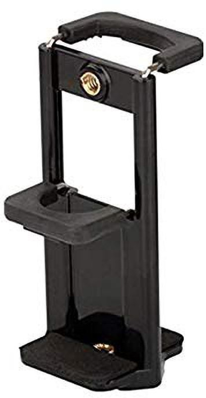 FOTON POWER Mobile Phone Selfie Double Clip Bracket Holder Tripod Monopod Stand Mount Adapter Straight Flash Bracket