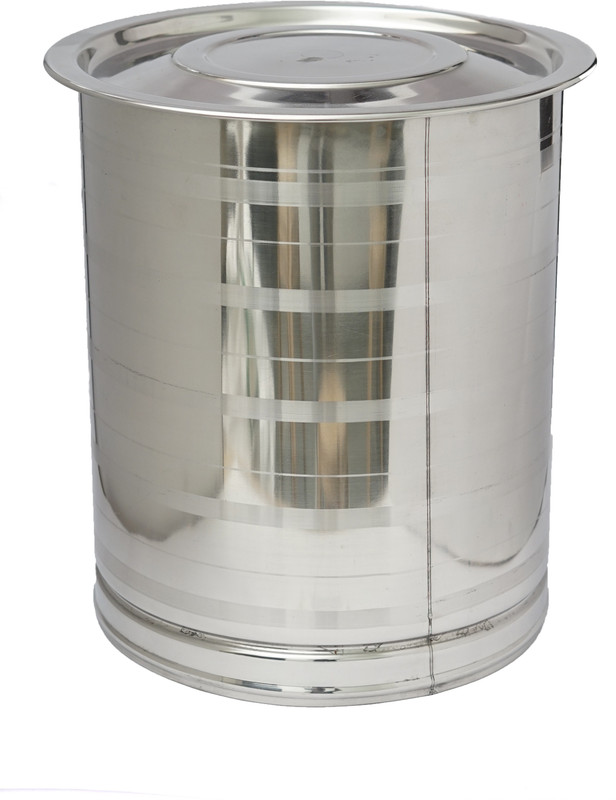 EGLOB Stainless Steel Container for multipurpose 10 litre Water Capacity 79825 10 L Drum(Silver, Pack of 1)