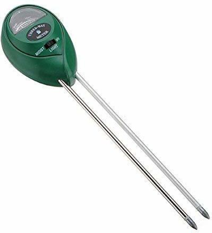 CPEX 3-in-1 Solar Soil Moisture Light and PH Acidity Meter Plant Tester Round Shape Soil Thermometer Insert probe into soil to sufficient depth to enable the meter to stand up unassisted. Allow to stand for approximately 2 hours to allow the gauge to stablise before taking a reading All-in-One Analo