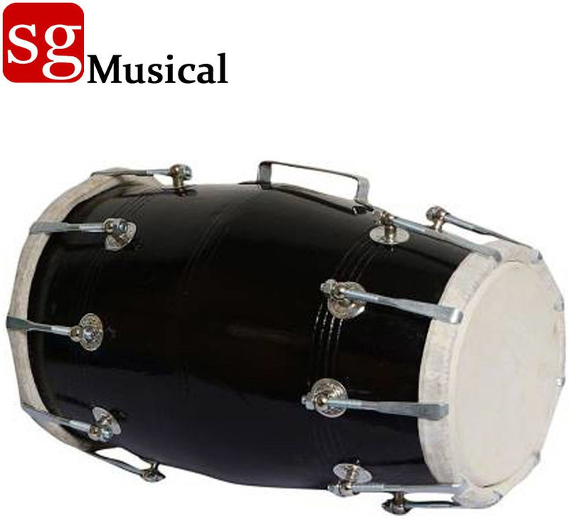 SG MUSICAL 51 Nut Bolt (Black) Classical Nut & Bolts Dholak(Black)