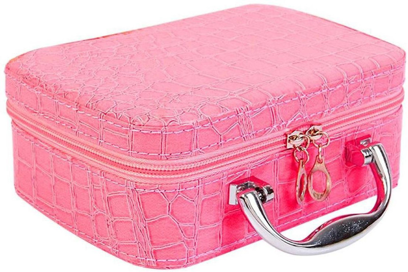 Rixim Square Solid Handbag Mirror Cosmetics Storage Makeup Bags Cosmetic Bag