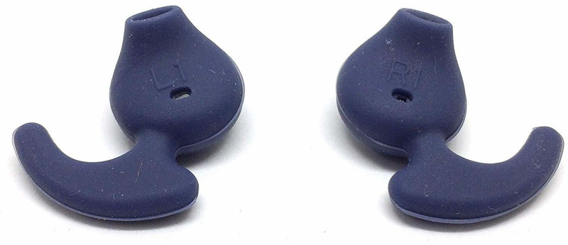 Qweezer 6 pcs ( 3 pair ) Replacement Eartips cover earbuds In The Ear Headphone Cushion(Pack of 6, Blue)