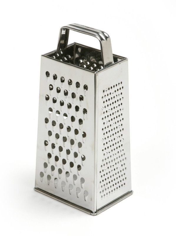 Dynore Stainless steel 4 way Carrot Grater and Slicer Vegetable & Fruit Grater & Slicer(1 Grater)