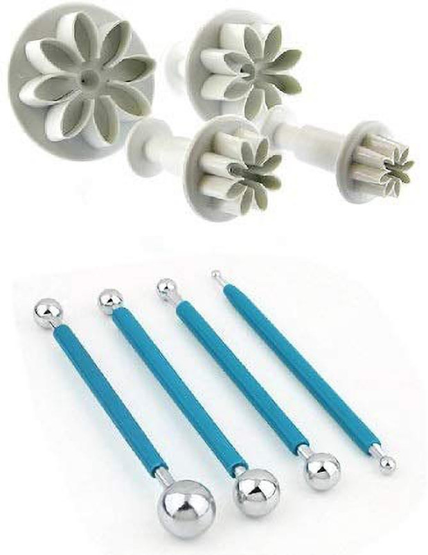 MASTER ROYAL BACKNCOOK TOOLS Fondant Tool Kit(Pack of 12)