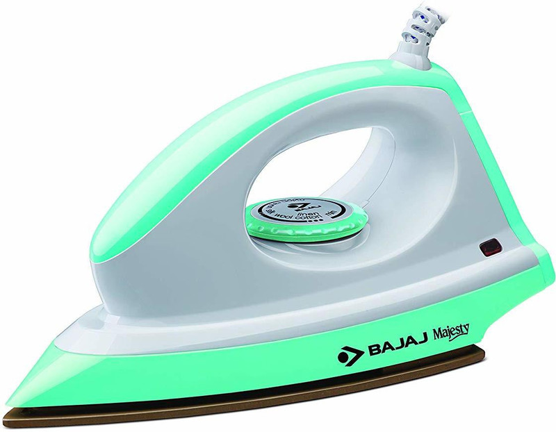 BAJAJ Majesty Canvas 1000 W Dry Iron(Brown, White)