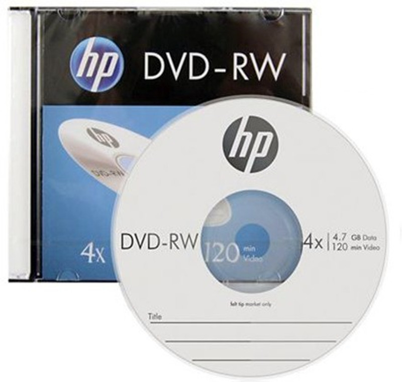 HP DVD Rewritable Jewel Case 4.7 GB
