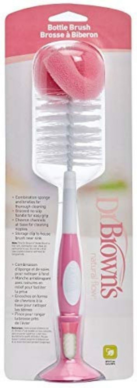Dr. Brown's Baby Bottle Brush(Pink)
