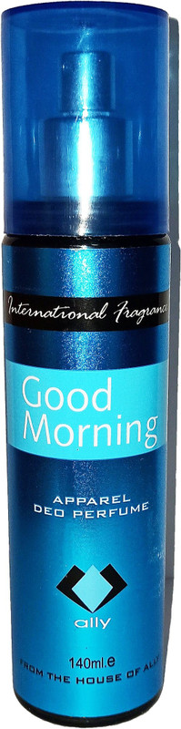 Ally GOOD MORNING (1000+ SPRAY) Perfume Body Spray - For Men & Women(140 ml)