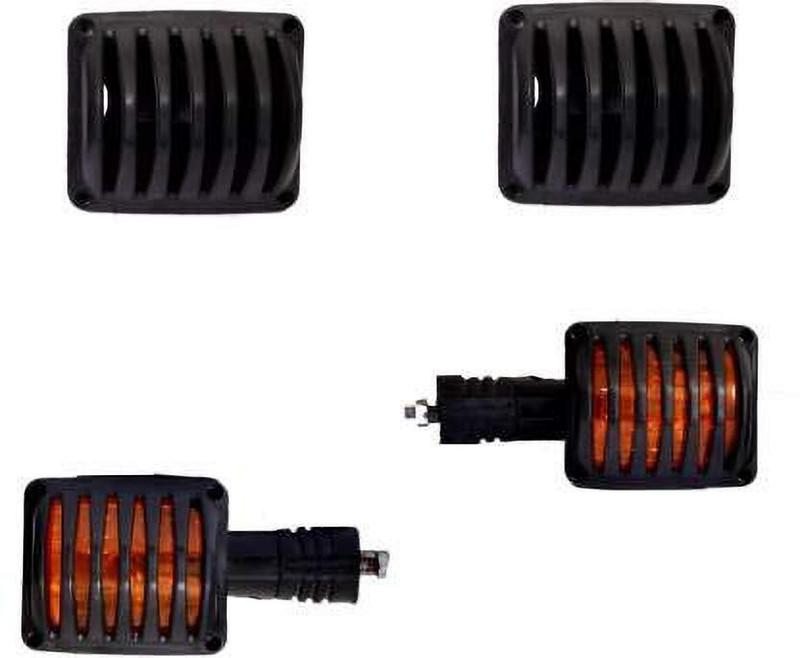 Naturalcreations HSP+_Indic_Cvr Bike Headlight Grill(Black)