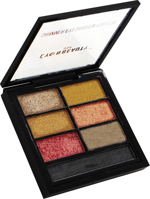 L'YON BEAUTY E400015 Shimmer Eyeshadow Palette 12 g(Multicolor)