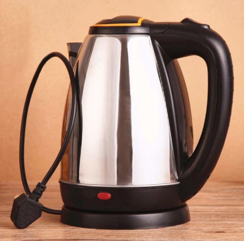 MAITRI ENTERPRISE SC-2 Electric Kettle for Tea Coffee Making Milk Boiling Water Heater 2.0 Liter Electric Kettle(2 L, BLACK & SILVER)