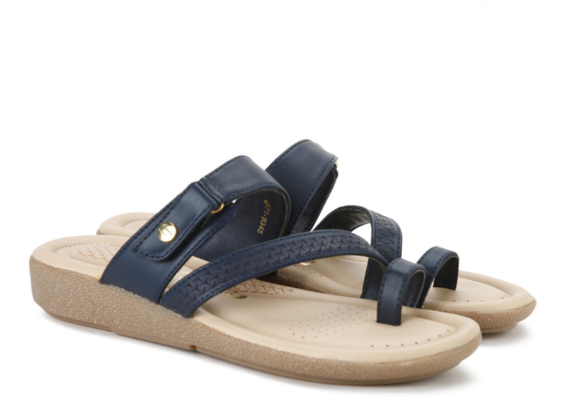 Bata Women Blue Flats Bata Women Blue Flats