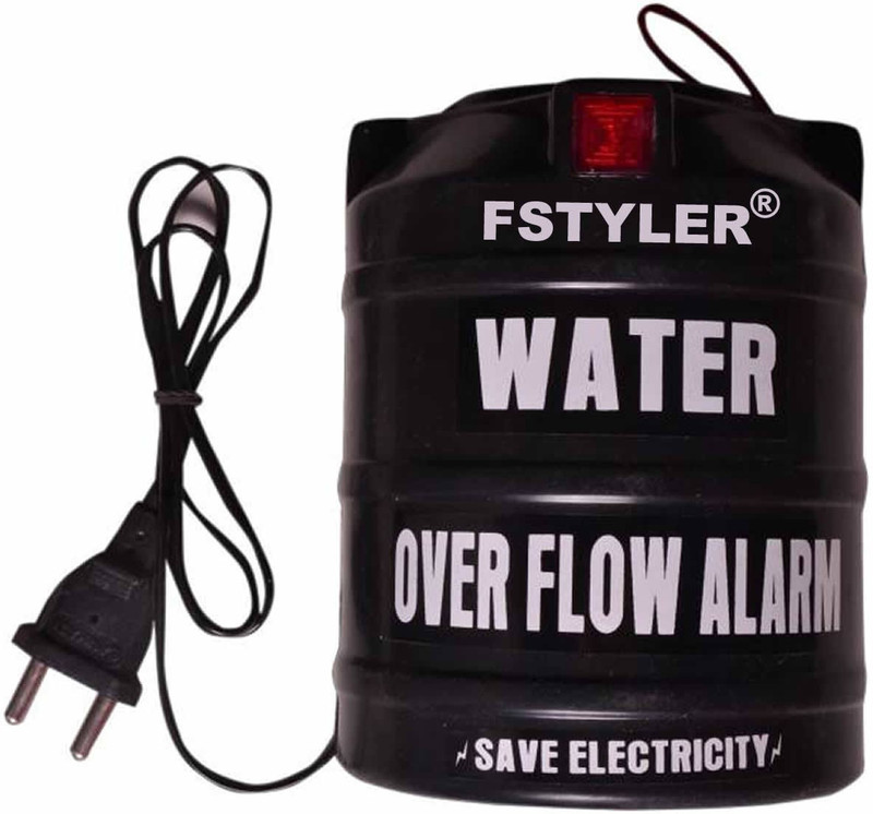 CraftQua Electric Water Tank Overflow Alarm with High Quality Overflow Voice Sound & 15mtr Connecting Wired Wired Sensor Security System
