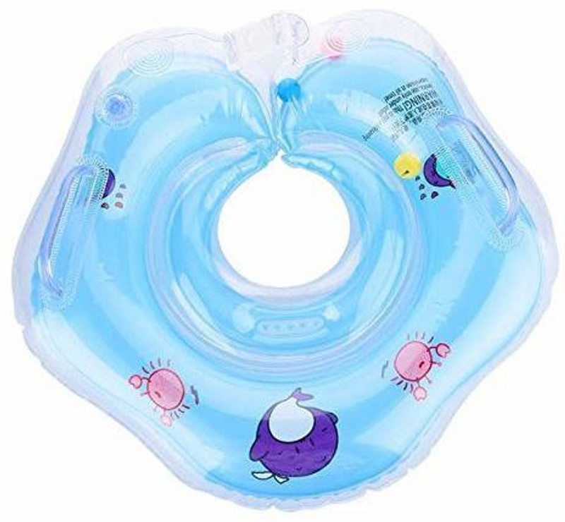 Original Mart Baby Swim Aid Floats Neck Collar Inflatable Tube Ring Cute Mini Swimming Ring Swim Floatation Belt