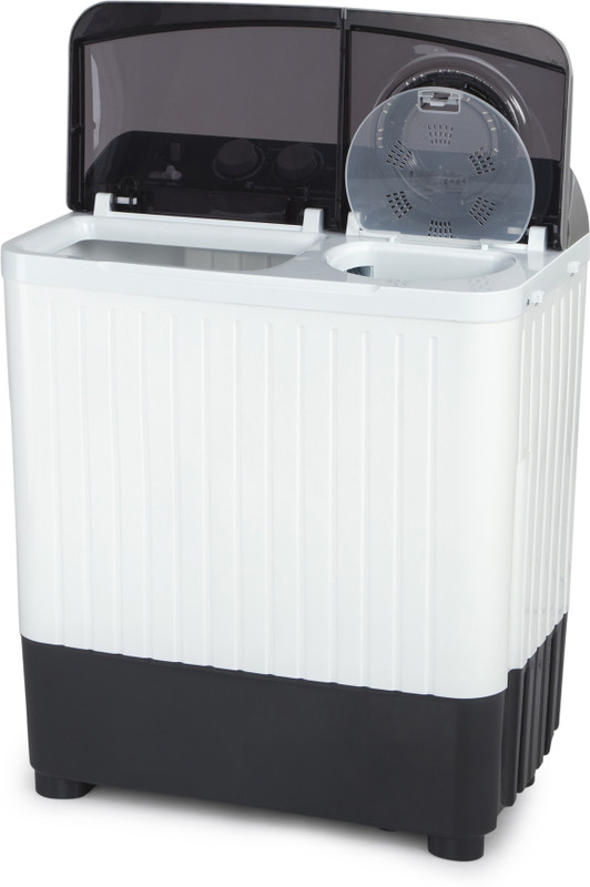 Haier 7 kg Semi Automatic Top Load Black, White(HTW70-186S)