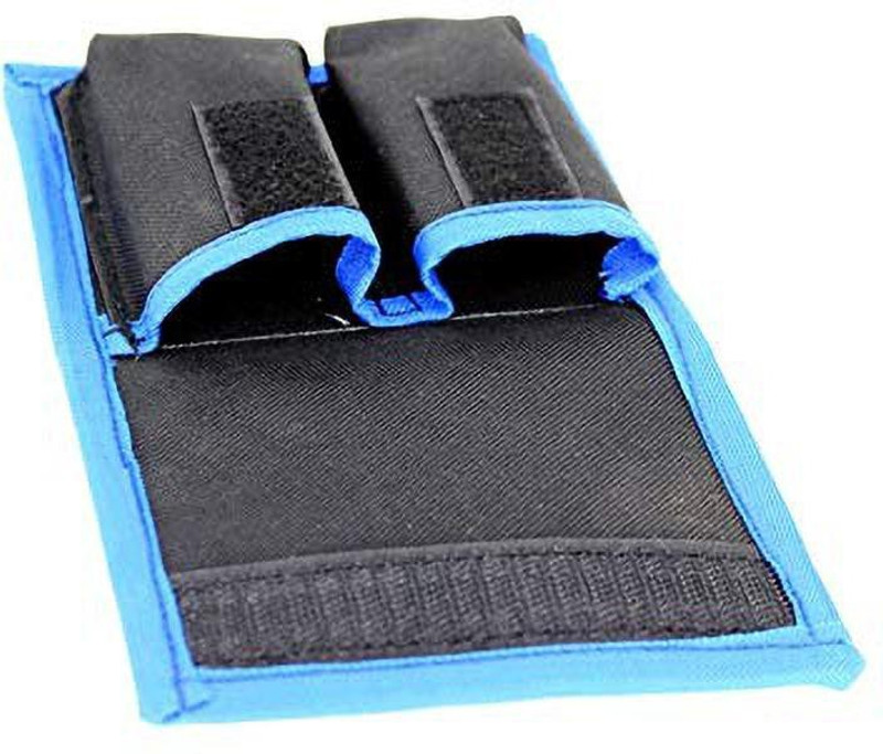 SHOPEE DSLR Battery Case Holder Storage Bag (2 Pocket) for AA/AAA Battery Camera Bag(Black)