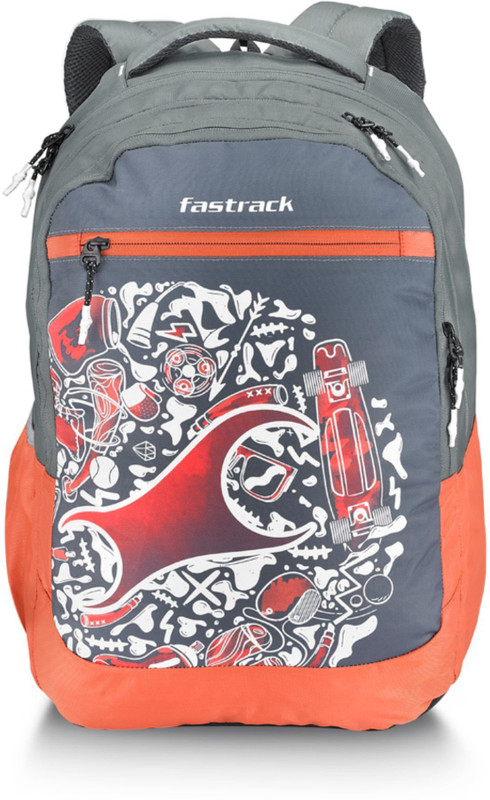 Fastrack Slider 36 L Laptop Backpack(Grey)