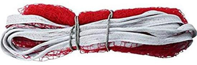 Alvi Badminton Nylon net 250-A Badminton Net(Red)