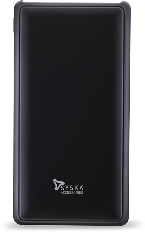 Syska 20000 mAh 10 W Power Bank(Black, Lithium Polymer, Fast Charging for Mobile)